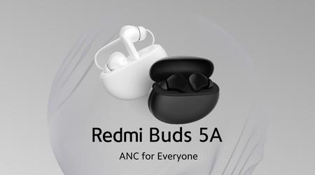 Xiaomi has introduced Redmi Buds 5A with ANC, Bluetooth 5.4 and Google Fast Pair for $24