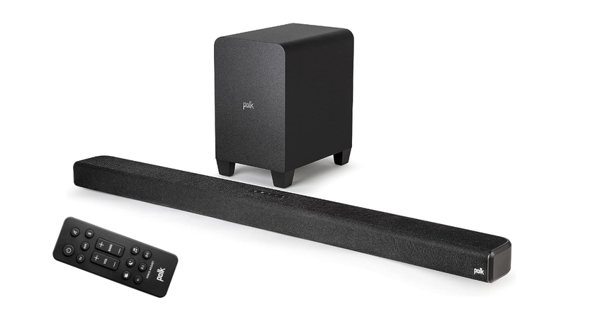 Polk Audio Signa S4 Ultra-Slim wall mount Sound Bar 