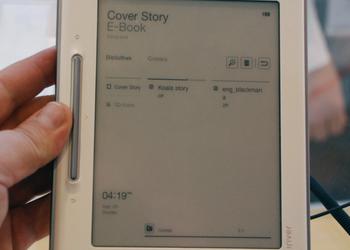 iriver Story Cover: ебук с 6-дюймовым сенсорным экраном