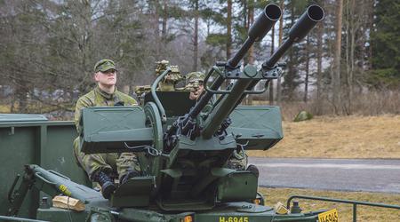 The AFU received Finnish anti-aircraft guns 23 ItK 61, they can fire up to 2,000 rounds per minute and hit targets at a distance of 2.5 km
