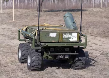 Украина допустила к использованию новый наземный дрон D-21