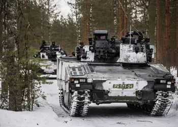 Литва будет массово производить шведские БМП CV90