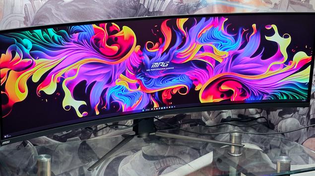 MSI MPG 491CQP QD-OLED Review: Full-Desktop ...