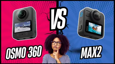 DJI Osmo 360 vs GoPro MAX 2 : Comparatif