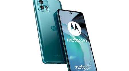 Motorola представила Moto G72 в Європі: чип MediaTek Helio G99, камера 108 МП і захист IP52 за €260
