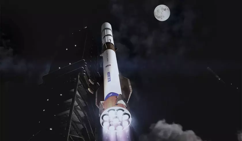 Орбитальное созвездие спутников Project Sunrise от Blue Origin