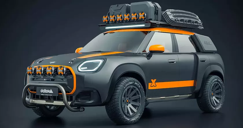 Авантюрный Mini Countryman: Тюнинг от delta4x4 и X-raid