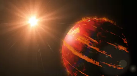 Scientists discover rocky vapours on ultra-hot Jupiter near us, which is famous for raining metal