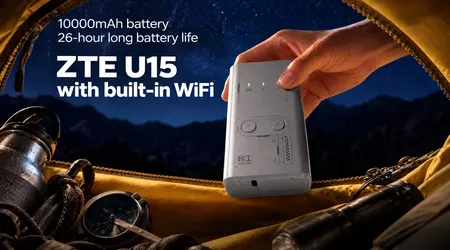 ZTE анонсувала портативний роутер U15 Standard Edition у стилі меха-роботів