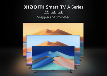 Xiaomi Smart TV A Series 2024: экраны от 32" до 43", аудиосистема на 20 Вт, Chromecast и Google TV на борту по цене от $156