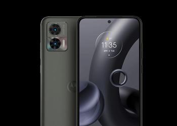 Так будет выглядеть Motorola Edge 30 Neo: смартфон с POLED-экраном на 120 Гц, чипом Snapdragon 695 и камерой на 64 МП
