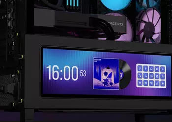 Corsair представила корпус Frame 4000D LCD RS ARGB с 14” встроенным экраном Xeneon Edge 