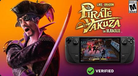 Grandes noticias de Sega: Como un Dragón: Pirate Yakuza in Hawaii tendrá compatibilidad total con Steam Deck desde el primer día