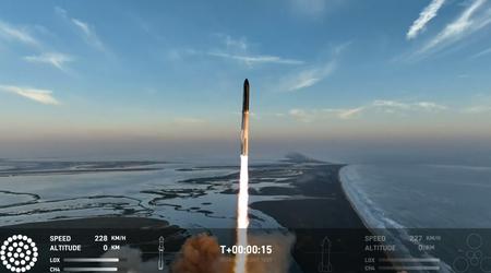 SpaceX perdió la Starship 9 minutos después del despegue y el cohete Super Heavy explotó durante su descenso en el Golfo de México
