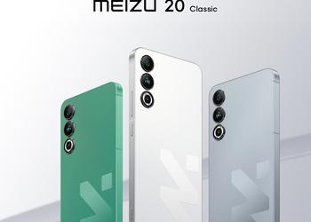 Meizu 20 Classic: OLED-диспелй на 144 Гц, чип Snapdragon 8 Gen 2 и 16 ГБ ОЗУ за $423
