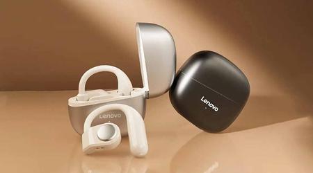 Lenovo presentó los TC3401: auriculares TWS de oído abierto con Bluetooth 5.3 y hasta 30 horas de batería