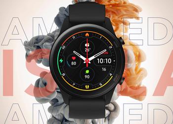 Xiaomi Mi Watch Revolve Active: smartwatch with GPS, SpO2 sensor, Amazon Alexa and battery life up to 14 days for $135