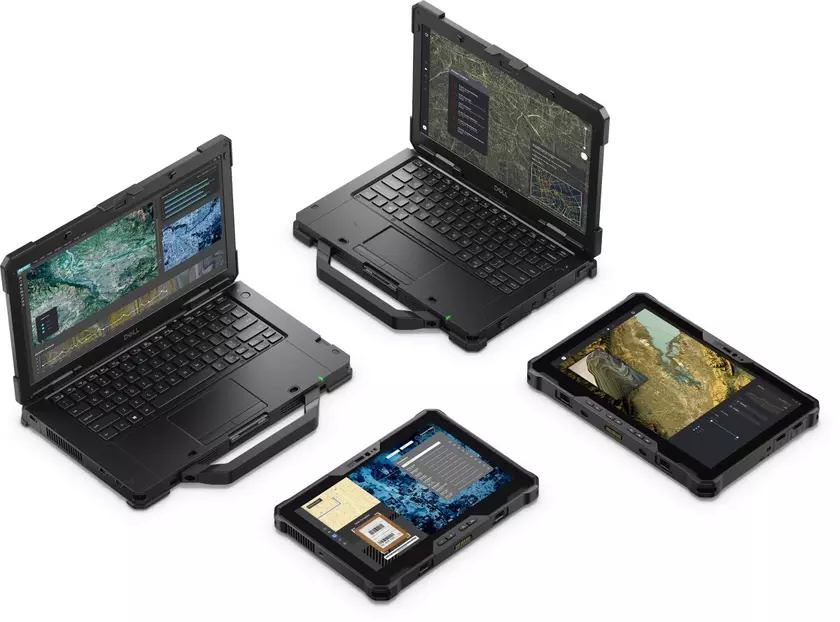 Dell Latitude 7030 Rugged Extreme: защищенный планшет, который не боится воды, грязи, падений с 1,2-метровой высоты и температуры до +63 ℃