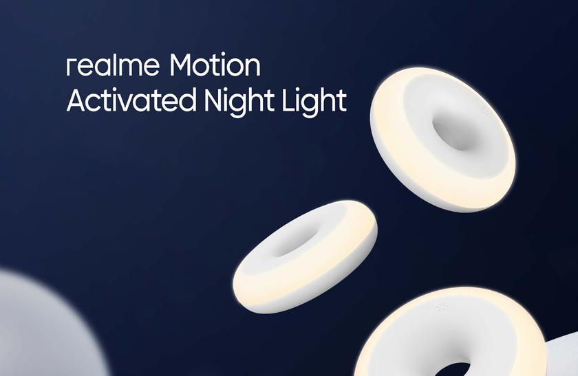 Realme Motion Activated Night Light: ночник в виде пончика с магнитом и датчиком движения за $24