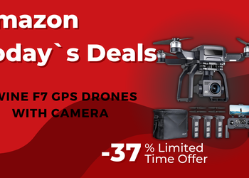 Bwine F7 GPS Drone with 4K Camera – Now $230 Off!