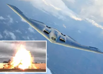 Ядерный бомбардировщик B-2 Spirit получит новейшую бомбу GBU-72/B весом 2300 кг для уничтожения бункеров на большой глубине