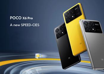POCO X6 Pro: AMOLED-дисплей на 120 Гц, чип Dimensity 8300-Ultra, камера на 64 МП и HyperOS на борту