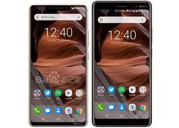 Concept-renderer of the flagship Nokia 9 with thin frames and "monobrow"