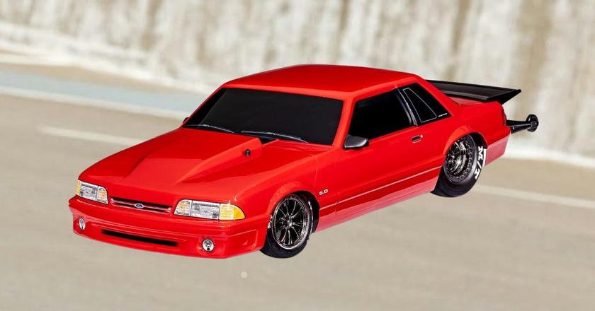 Traxxas 1/10 Mustang HD remote control drag car review