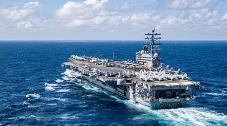 The US sent the aircraft carrier USS Ronald Raegan with the destroyer USS Shoup, missile cruisers USS Robert Smalls and USS Antietam to the Republic of Korea