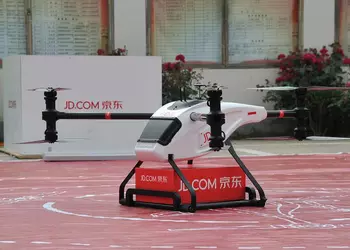 Дроны JD.com будут доставлять посылки тоннами