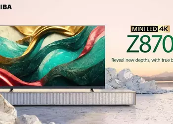Toshiba Z870 MiniLED 4K Gaming TV: игровая линейка смарт-телевизоров с поддержкой 144 Гц и технологией AMD FreeSync