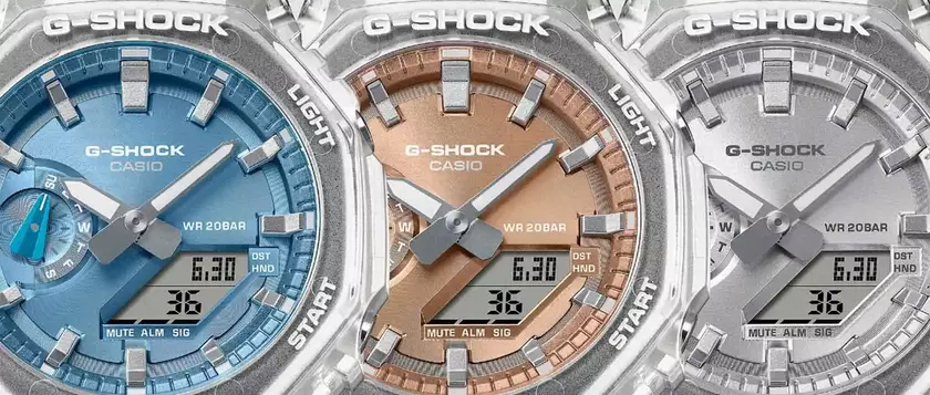 Эволюция Часов: Casio Представляет GA-2100BM Bright Metallic