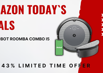 iRobot Roomba Combo i5 Robot Vacuum & Mop: Whopping 43% Discount - Now Only $199.00!