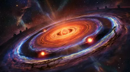 Дитячий садок у космосі: астрономи застукали дві гігантські планети за процесом формування