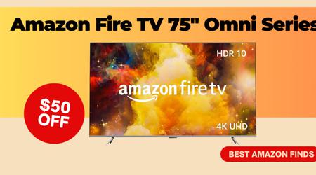 Amazon Fire TV 75" Omni Series - NOW $291 Discount!