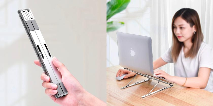 Marsgine Laptop Stand: портативная алюминиевая подставка для ноутбука