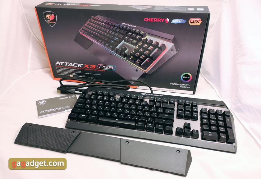 Обзор Cougar Attack X3 RGB: игровая механическая клавиатура с Cherry MX и RGB-подсветкой-7