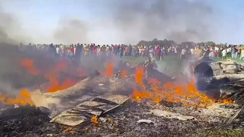 Специальный репортаж: Авария истребителя Mirage-2000 в Индии - что известно на данный момент