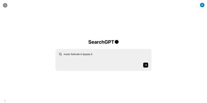 The first 10,000 users will get access to the new search product