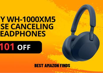 Sony WH-1000XM5 Noise Canceling Headphones -  Now $101 Discount!