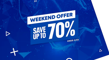 Il PlayStation Store lancia la promozione "Weekend Offer", in cui i giochi più popolari ricevono sconti fino al 70%.