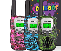 LOOIKOOS Talkies-walkies pour enfants