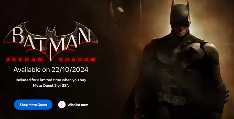 The release date for the VR ...