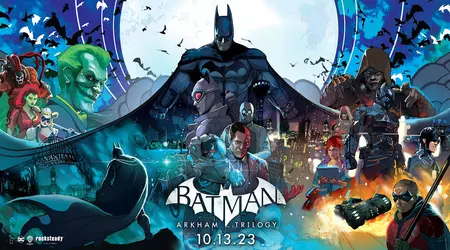 The release date for the Batman Arkham Trilogy compilation for Nintendo Switch has been revealed