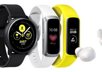 Що вміють смарт-годинники Samsung Galaxy Watch Active та фітнес-браслети Galaxy Fit/Fit e