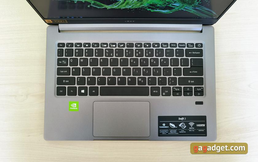 Обзор ноутбука Acer Swift 3: портативный помощник офисного работника-16
