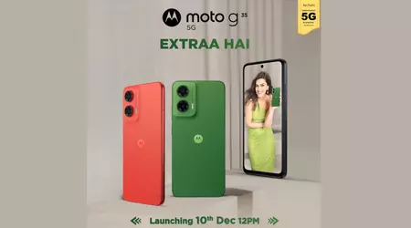 Motorola Moto G35 with improved 20W charging and three cameras to debut in India on 10 December