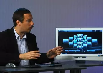 Технопарк: компьютер MSI AE2220 класса "всё в одном"