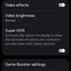 Samsung One UI 7.0 Super HDR Settings Toggle