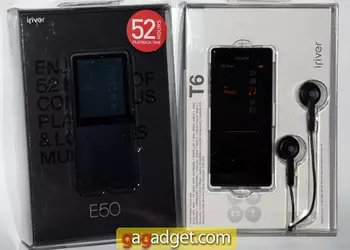 Музыкальные пластинки: парный обзор недорогих плееров iriver T6 и E50